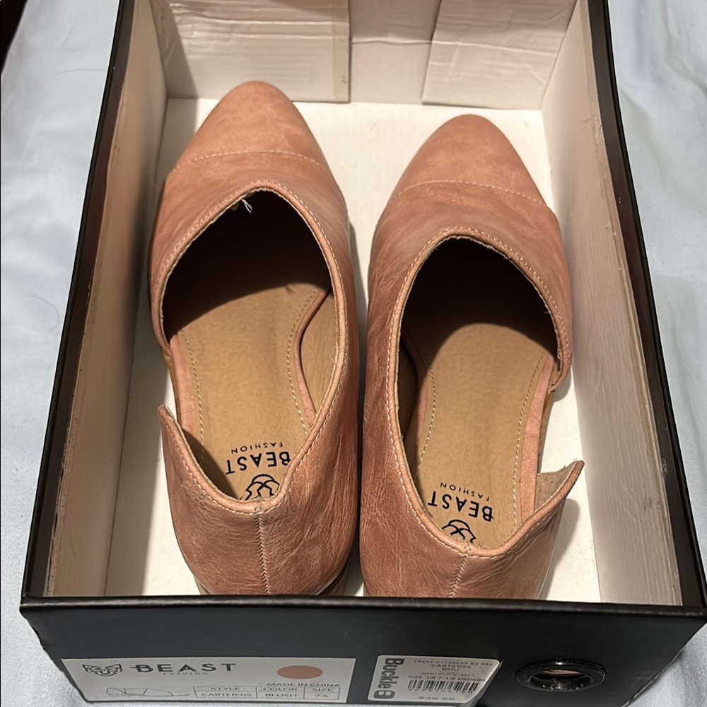 Beast Fashion Women's Pink Flats
